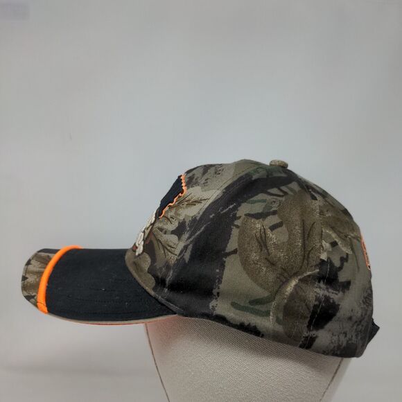 Git-R-Done Deer Hunter Strapback Hat Camouflage One Size Embroidered Rope Cotton - Picture 3 of 8